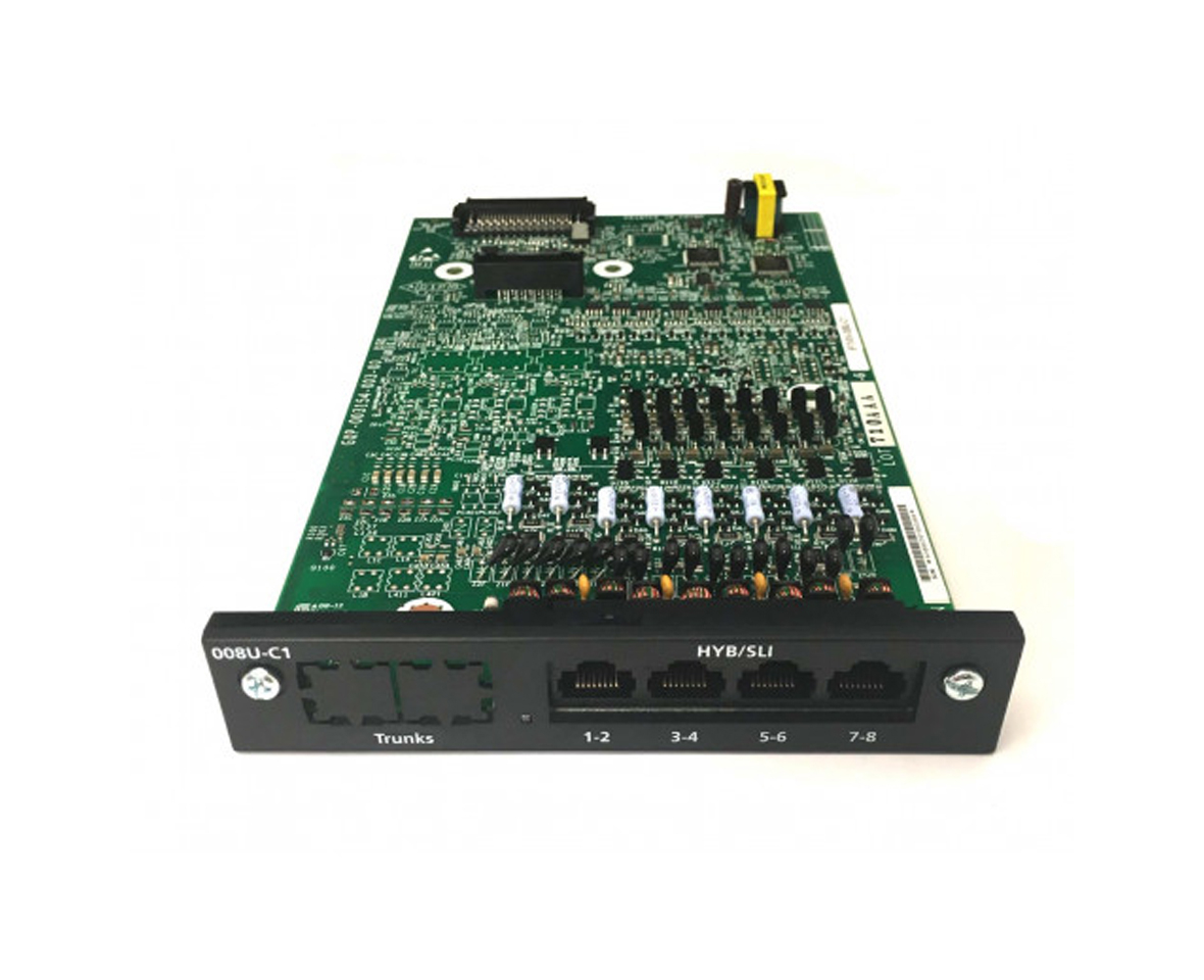 IP7WW-008U-C1 Карта Карта на 8 внутренних гибридных/аналоговых портов