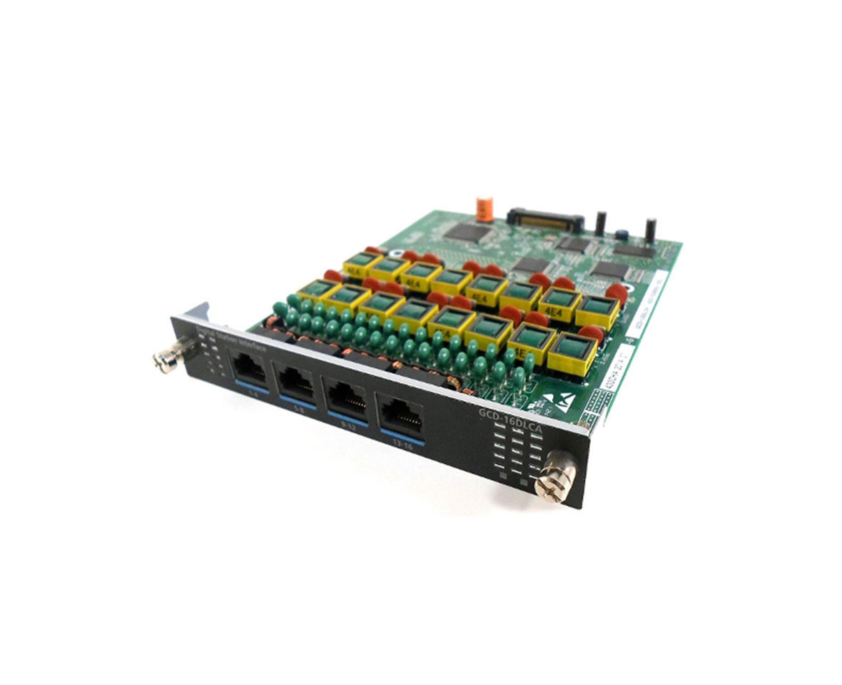 Карта для подключения 16 цифровых телефонов GCD-16DLCA