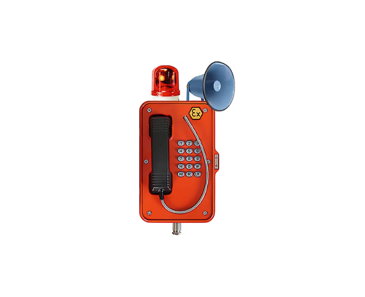 Взрывозащищенный настенный телефон Termit PublicPhone XHS101FK.BH Взрывозащищенный настенный телефон Termit PublicPhone XHS101FK.BH