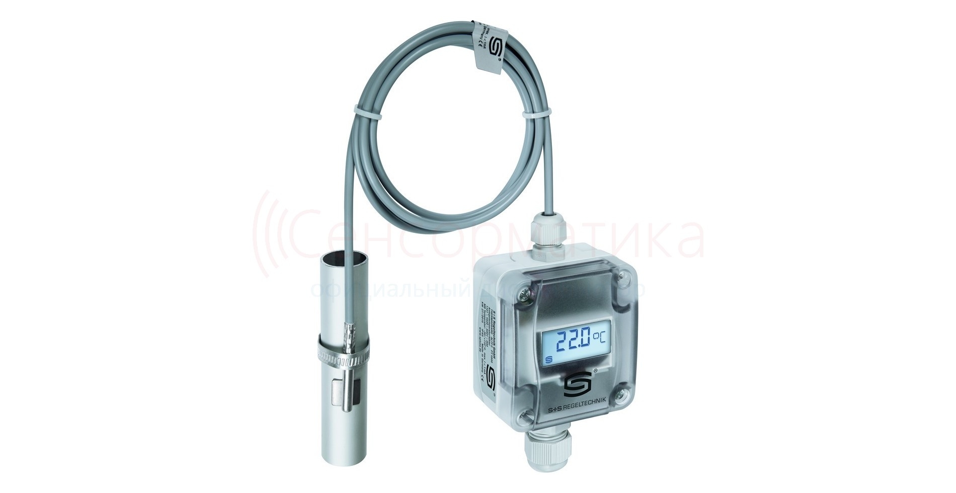 ALTM1-MODBUS-SD-LCD Датчик температуры накладной ALTM1-MODBUS-SD-LCD Датчик температуры накладной