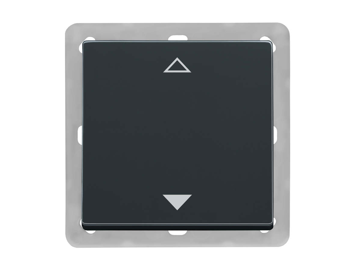 BJ63x63 BLE 2-х канальный выключатель жалюзи, антрацит, без рамки