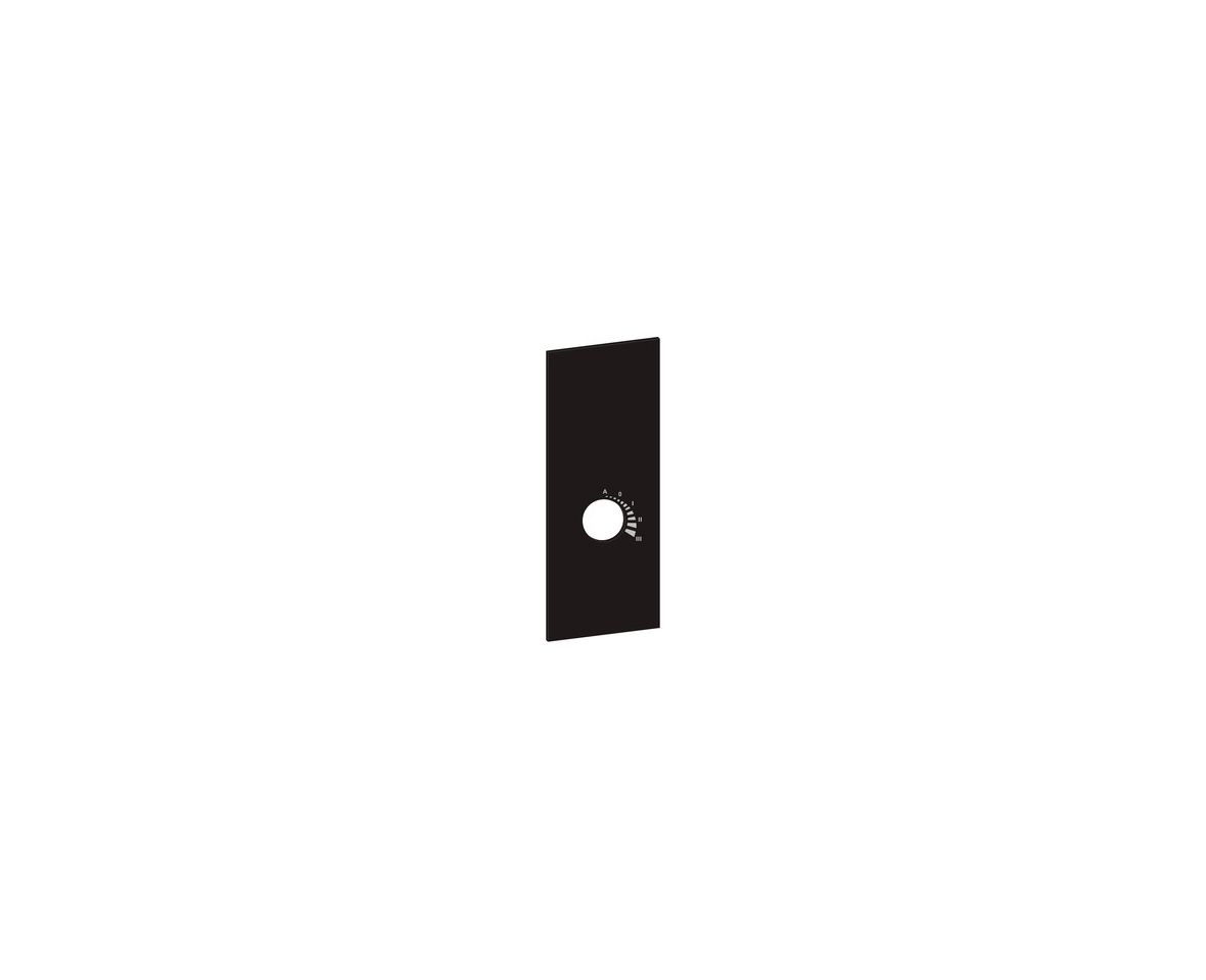 design cover NOVOS 5 S black FS5 ltypeS for enclosure black