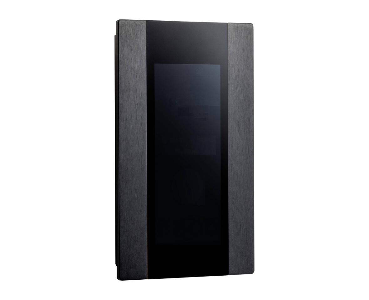Design frame thanos EVO black, anodised aluminium