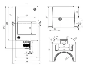 Схема подключения термостатов TS-K IP65 NEW