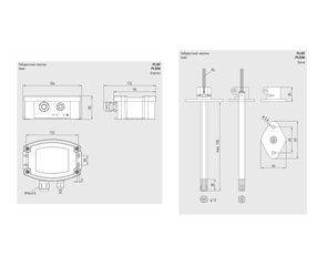 Габаритный чертеж RHEASREG® PLGFV-W LCD